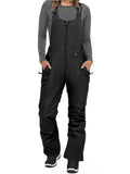 Waterproof Insulated Ski Bibs Overalls with Pockets Z65426