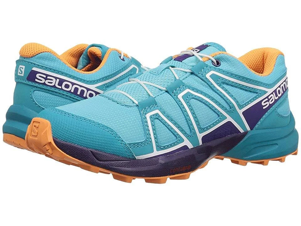 Kids Blue Trail Running Shoe O3931