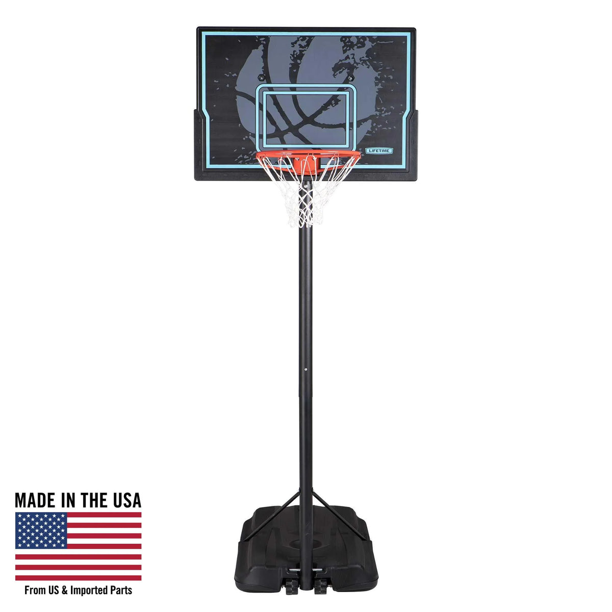 Adjustable Portable Basketball Hoop 44 inch I404