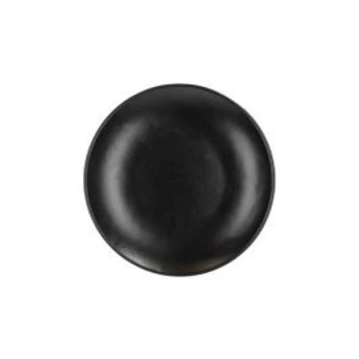 Black 20cm Dessert Plate C307