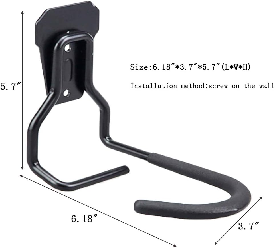2 Pack Bike Hangers Hooks Wall Mount S209042