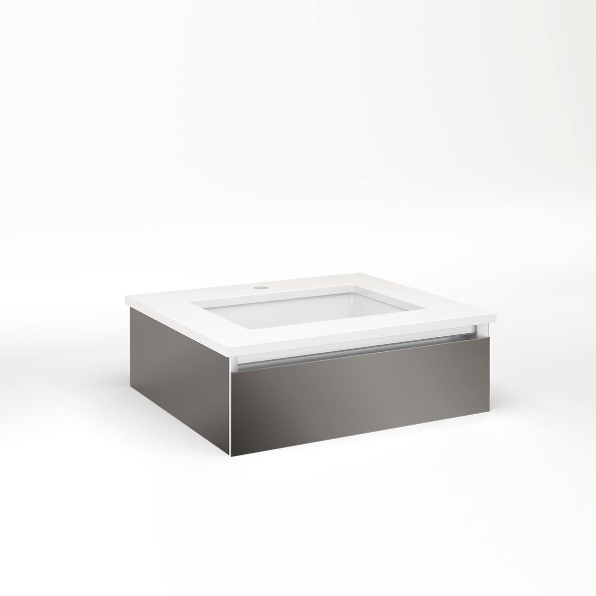 Tinted Gray Vanity J588