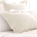 Ivory Matelasse Standard Sham A4406