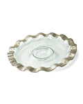 Ruffle Platinum Chip & Dip Server L55422