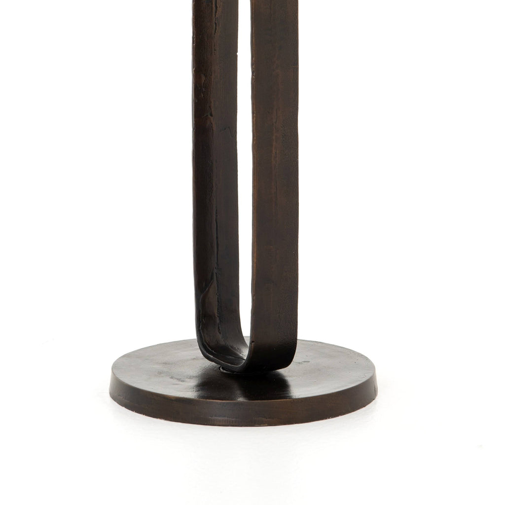 Antique Rust End Table Z364