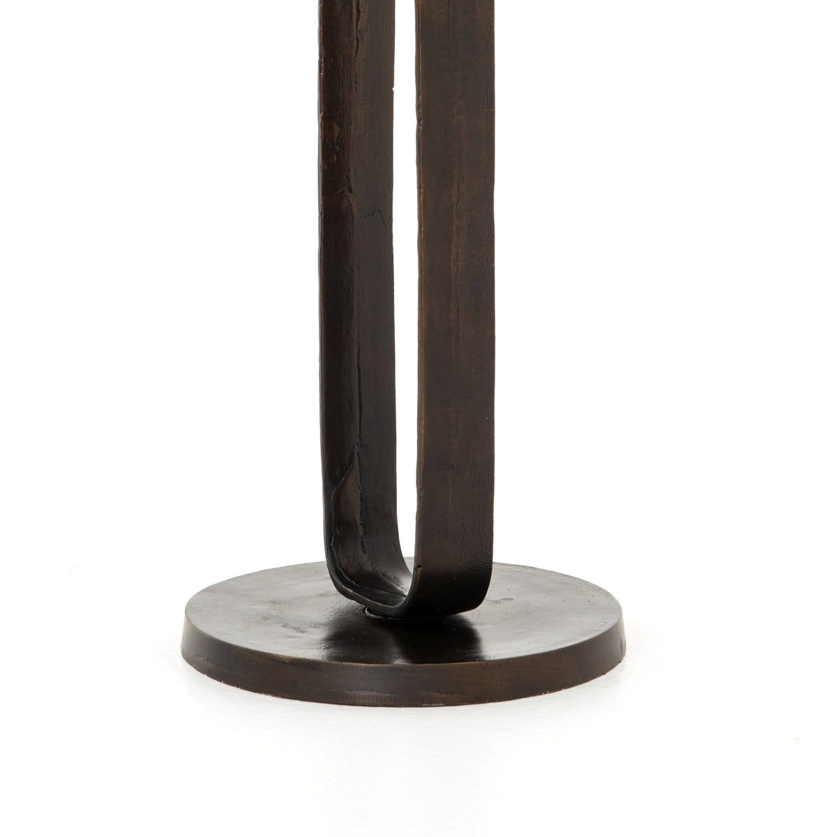 Antique Rust End Table Z364