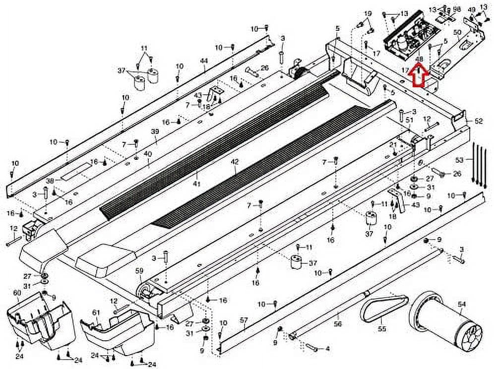 Lower Motor Control Board Controller K921