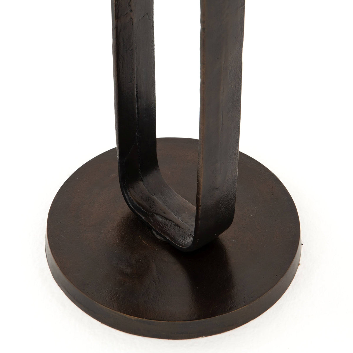 Antique Rust End Table Z364