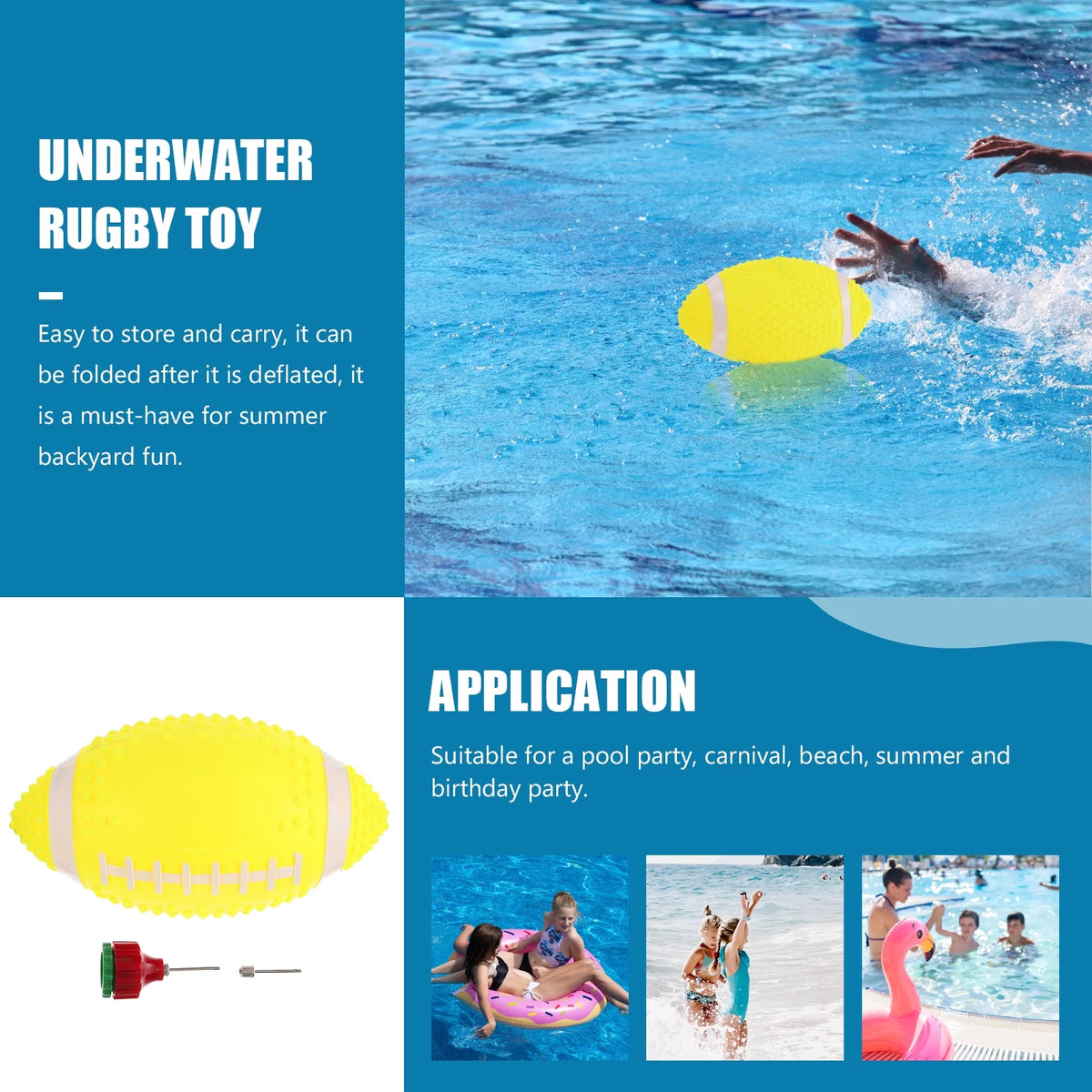 Waterproof Beach Football for Pool Games G927658