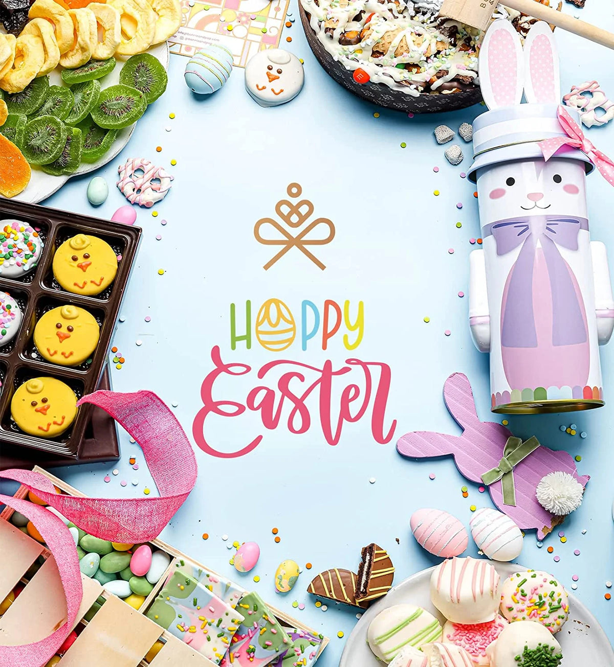 Snack and Treat Filled Easter Crate H91173