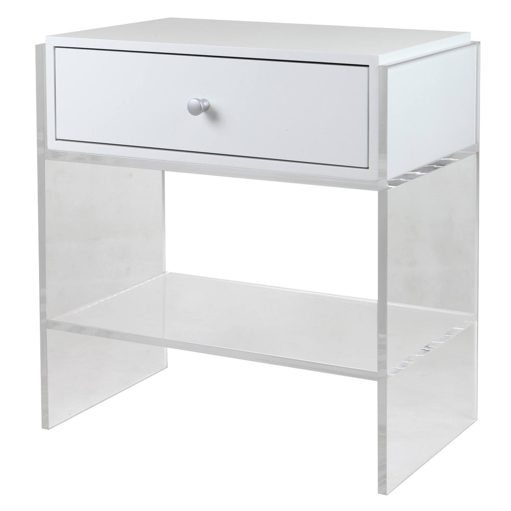 Dalas End Table with Drawer D960