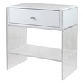 Dalas End Table with Drawer D960