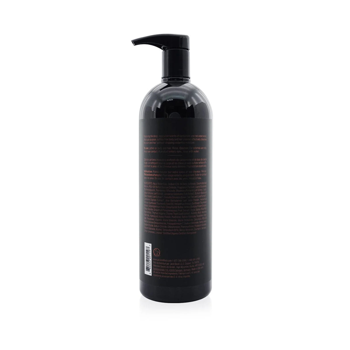 Black Body & Hair Cleanser with Cardamom & Cedarwood 975ml B473