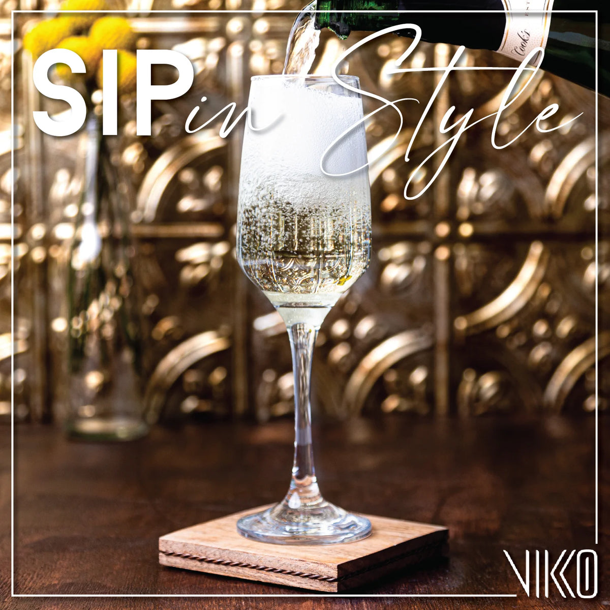 Champagne Flutes Set of 4 R3833