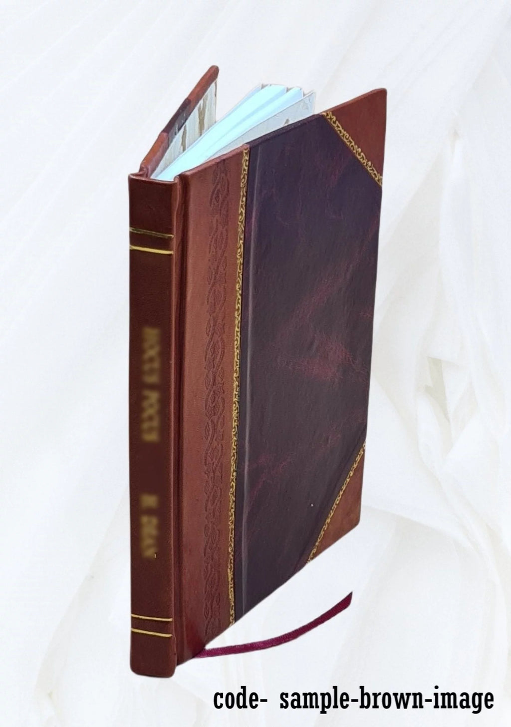 School Atlas 44 Karten Leather Bound Q41305