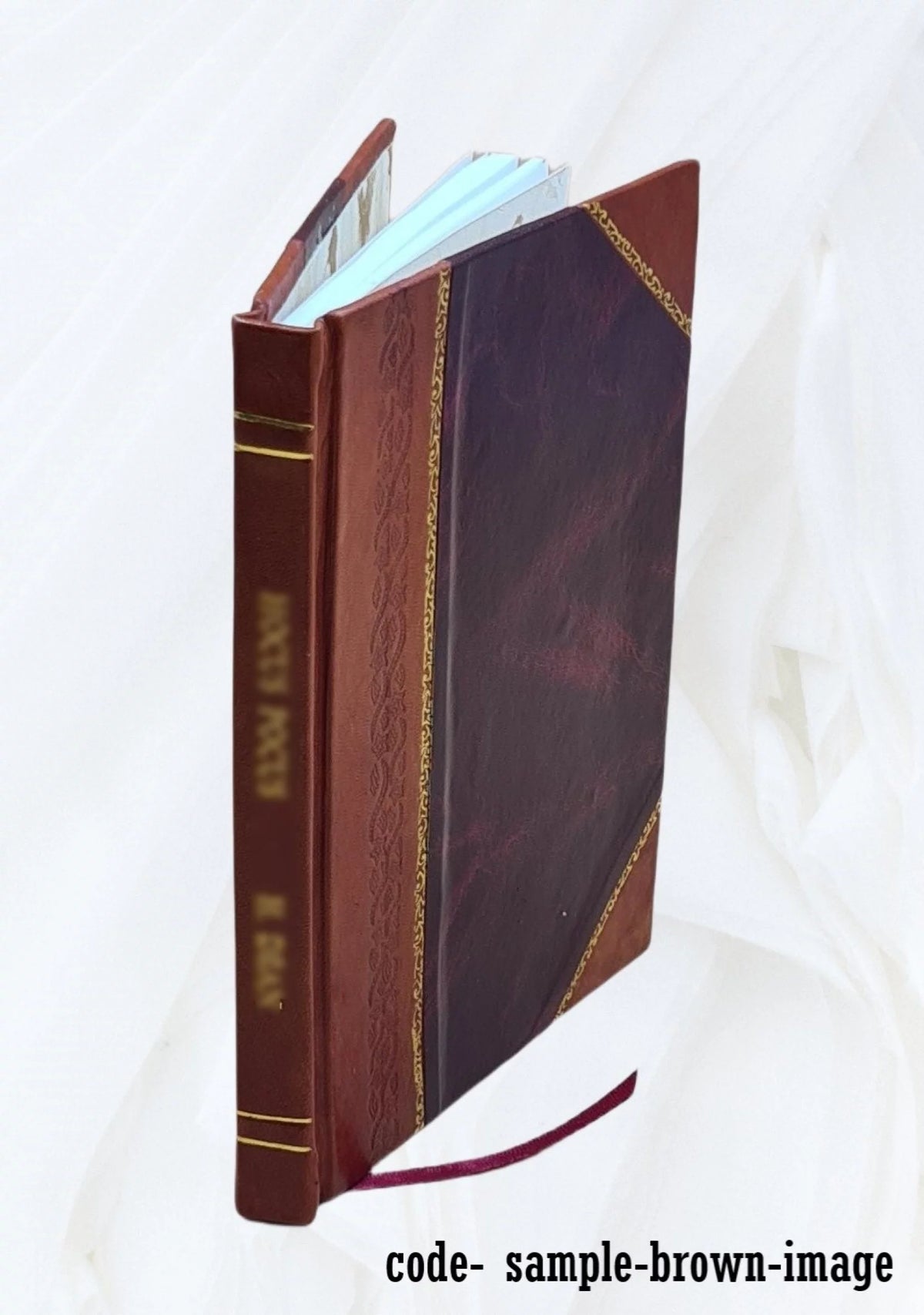 School Atlas 44 Karten Leather Bound Q41305