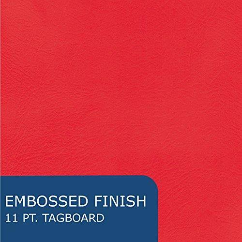 Red 2-Pocket Folders with Prongs, 25/Box R6721