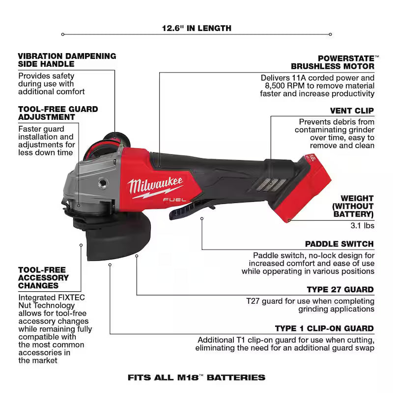 18V Lithium-Ion Brushless Cordless Combo Kit with Two 5.0 Ah Batteries (7-Tool) D181