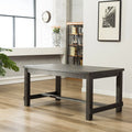 64 in. Rectangular Wooden Dining Table G25723