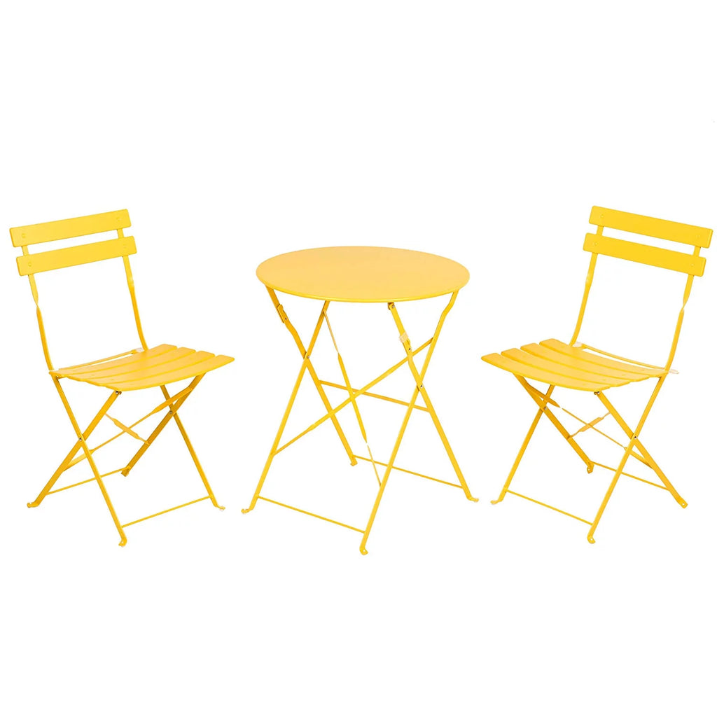 3-Piece Folding Metal Bistro Set B15220