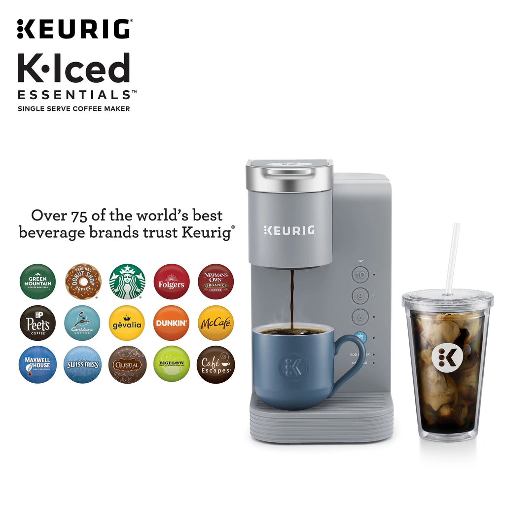 Gray Single-Serve K-Cup Pod Coffee Maker L267