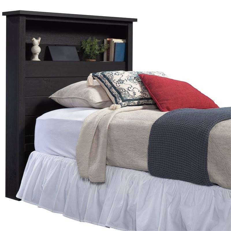 Twin Size Headboard in Raven Oak W131