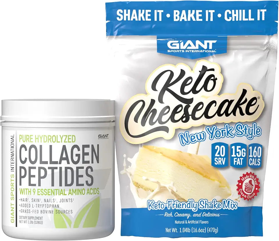 Keto Cheesecake and Collagen Peptides C3950