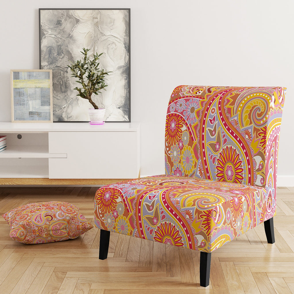 Upholstered Mid-Century Accent Chair H259539
