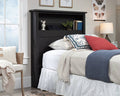 Twin Size Headboard in Raven Oak W131