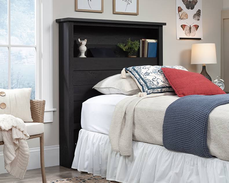 Twin Size Headboard in Raven Oak W131