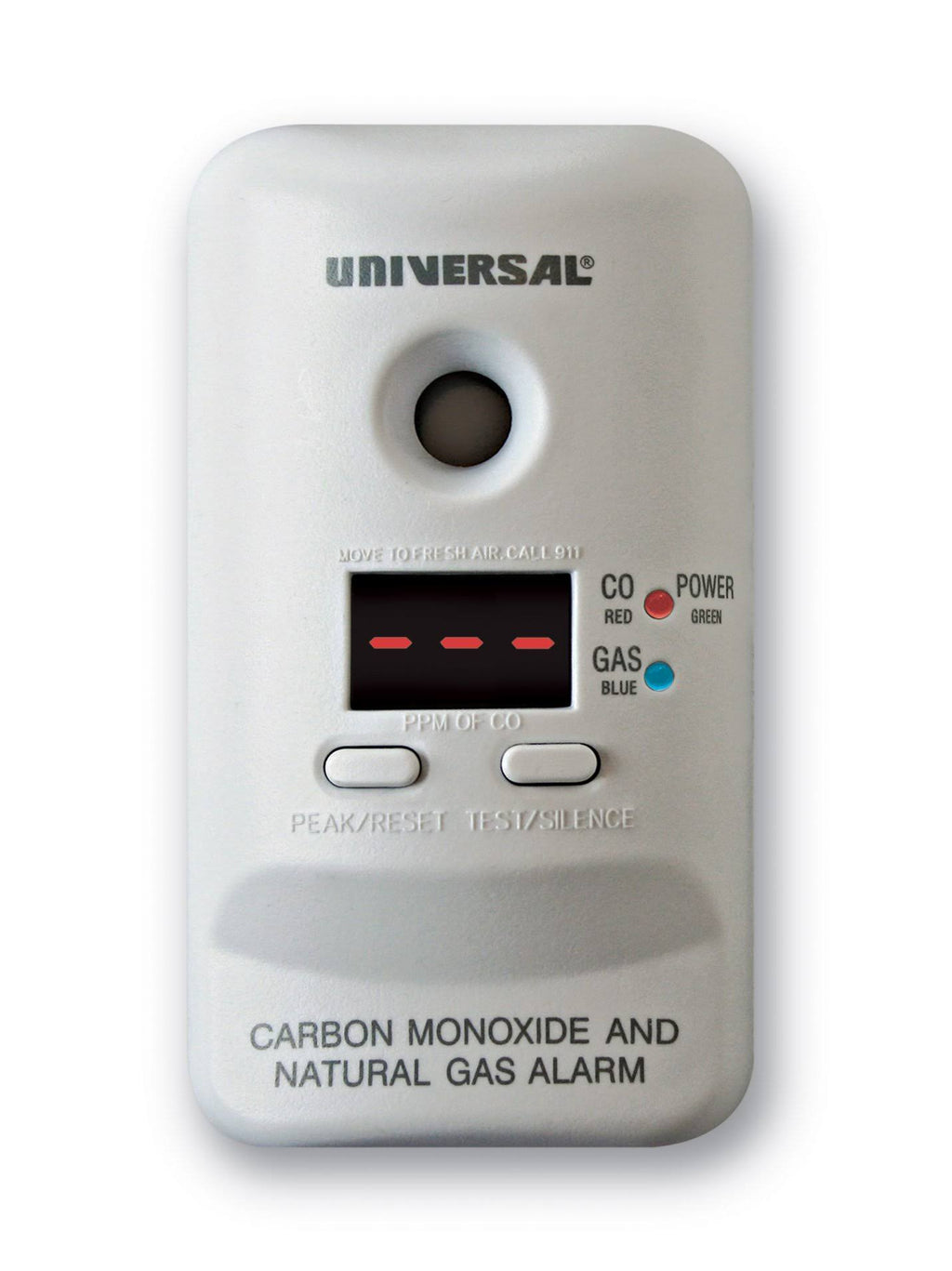 Plug-In Carbon Monoxide and Natural Gas Alarm H1262