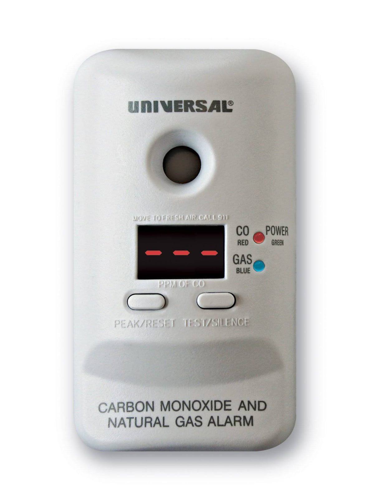 Plug-In Carbon Monoxide and Natural Gas Alarm H1262