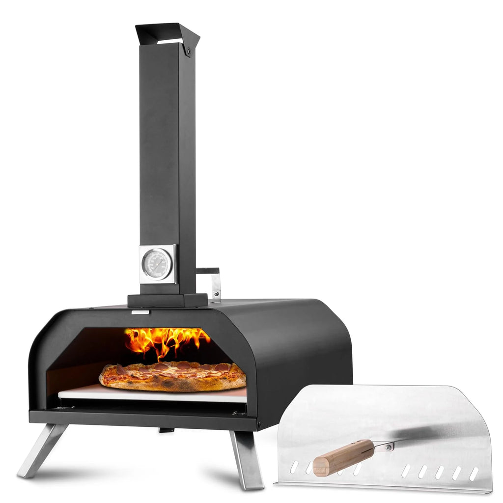 13 Wood Fired Stainless Steel Pizza Oven with Pizza Stone C814