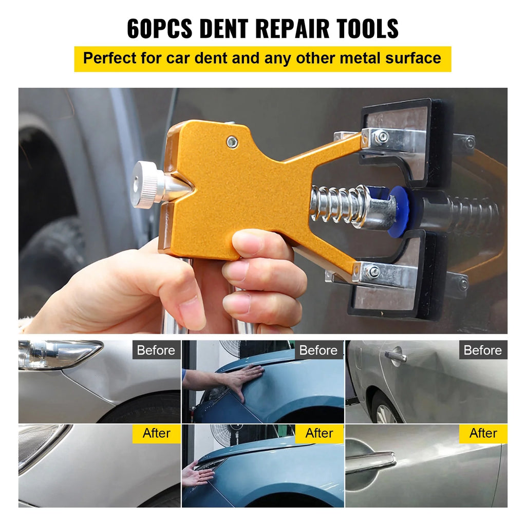 60 Pcs Paintless Dent Repair Tools U8681