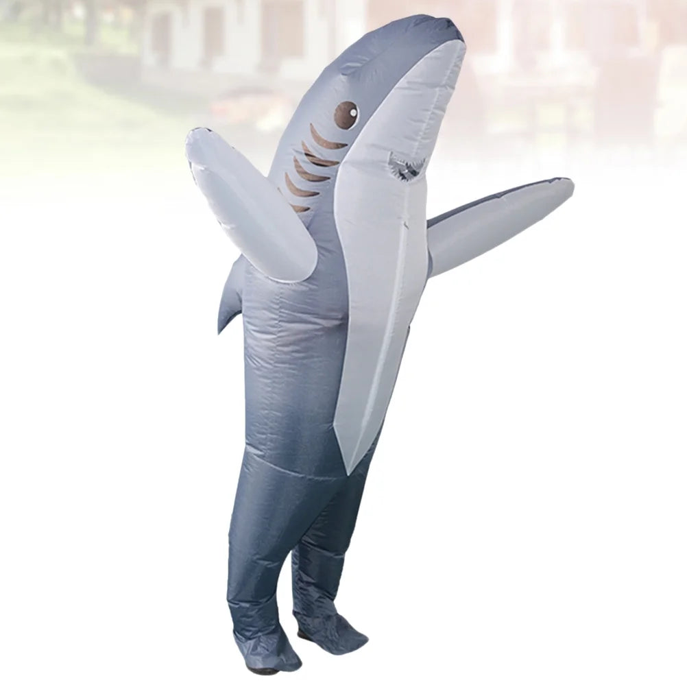 Dolphin Inflatable Costume (Grey) L7583