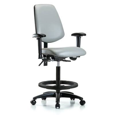 Beige Ergonomic Drafting Chair J569414