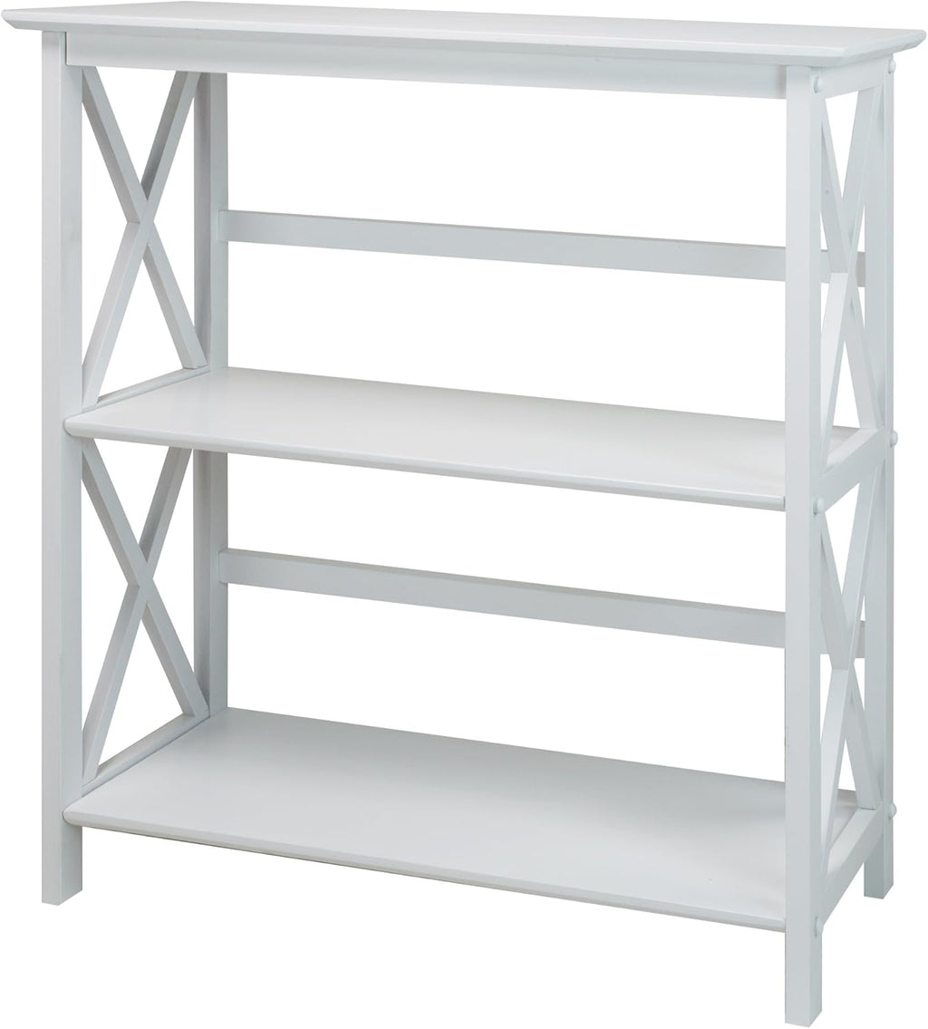 White 5-Shelf Bookcase B2363