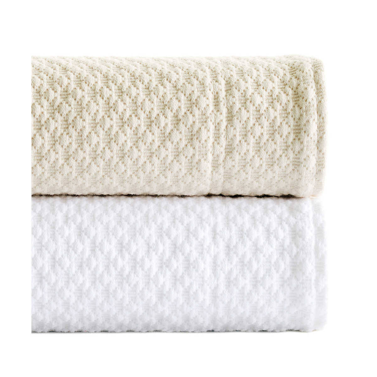 Ivory Matelasse Standard Sham A4406