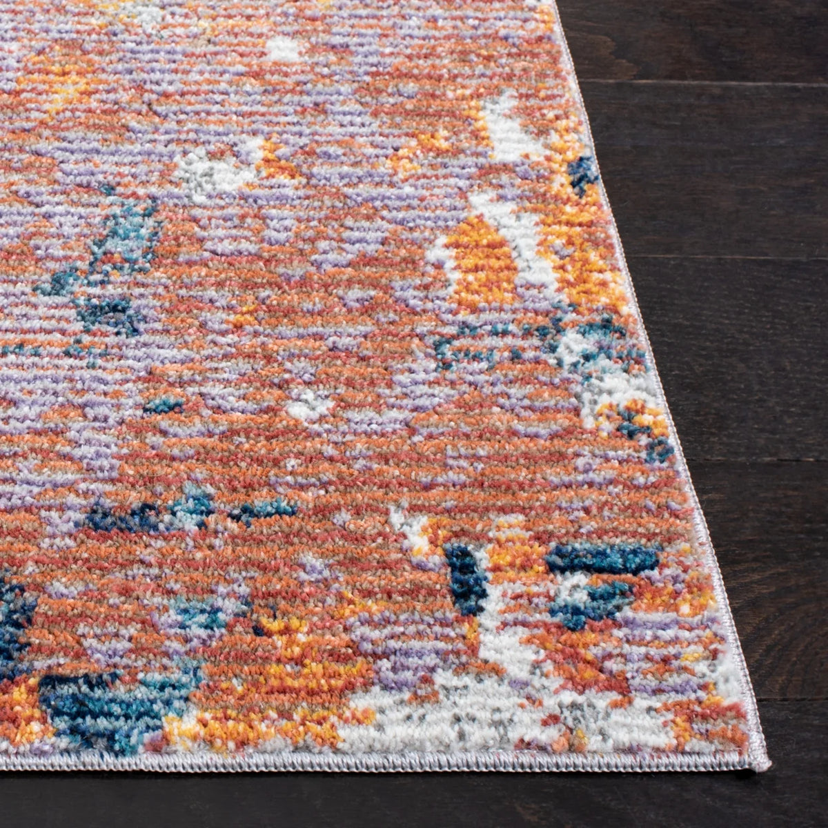 Gold / Blue Rug L395182