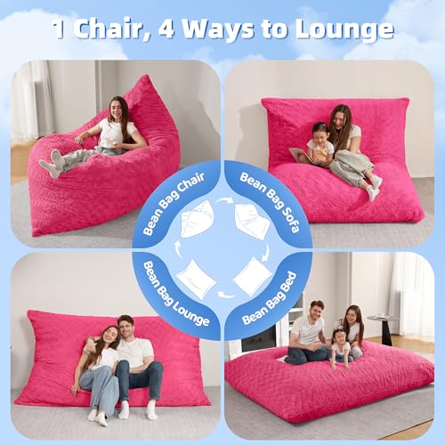 4 in 1 Memory Foam Bean Bag Chair F61494