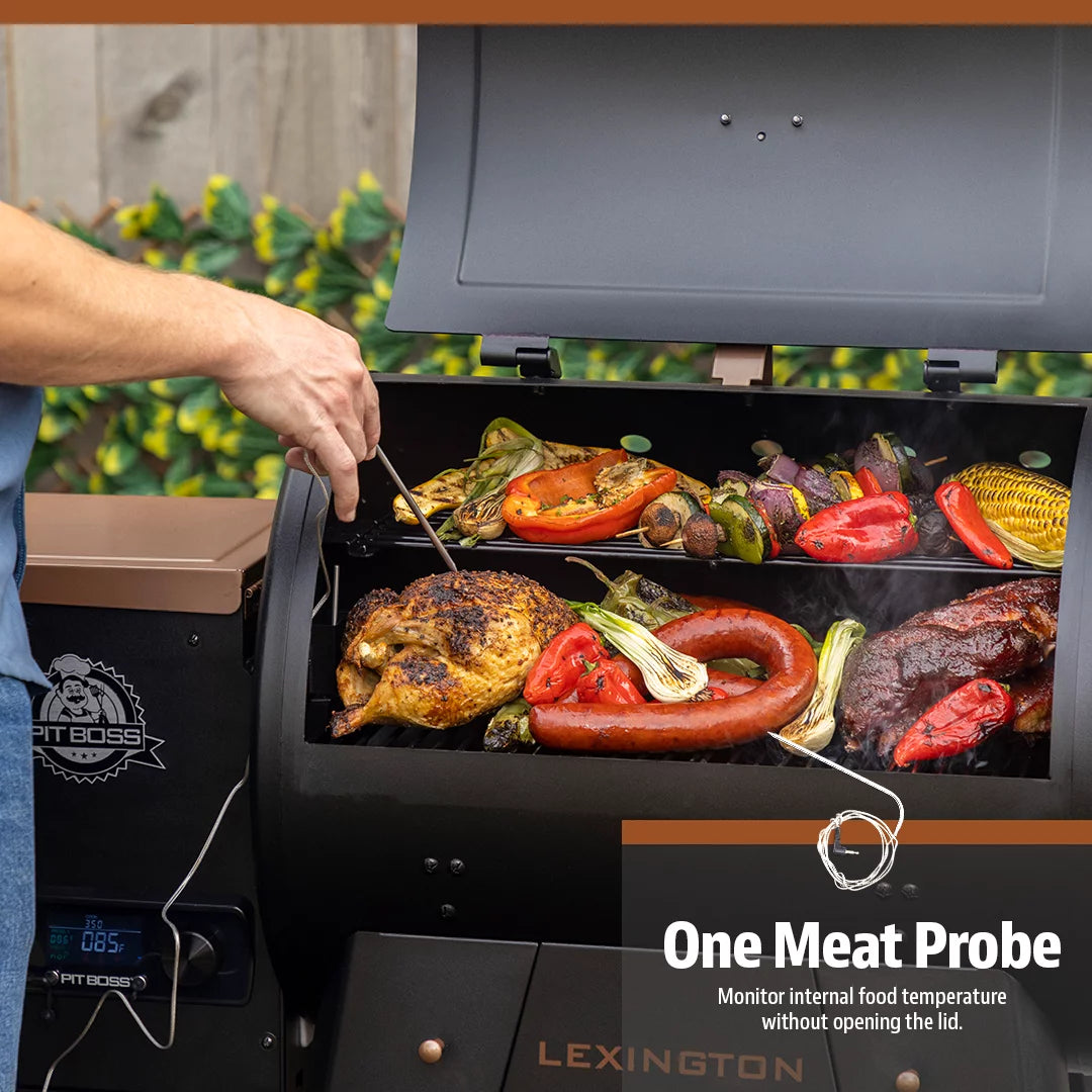 Wood Fired Pellet Grill and Smoker E368460