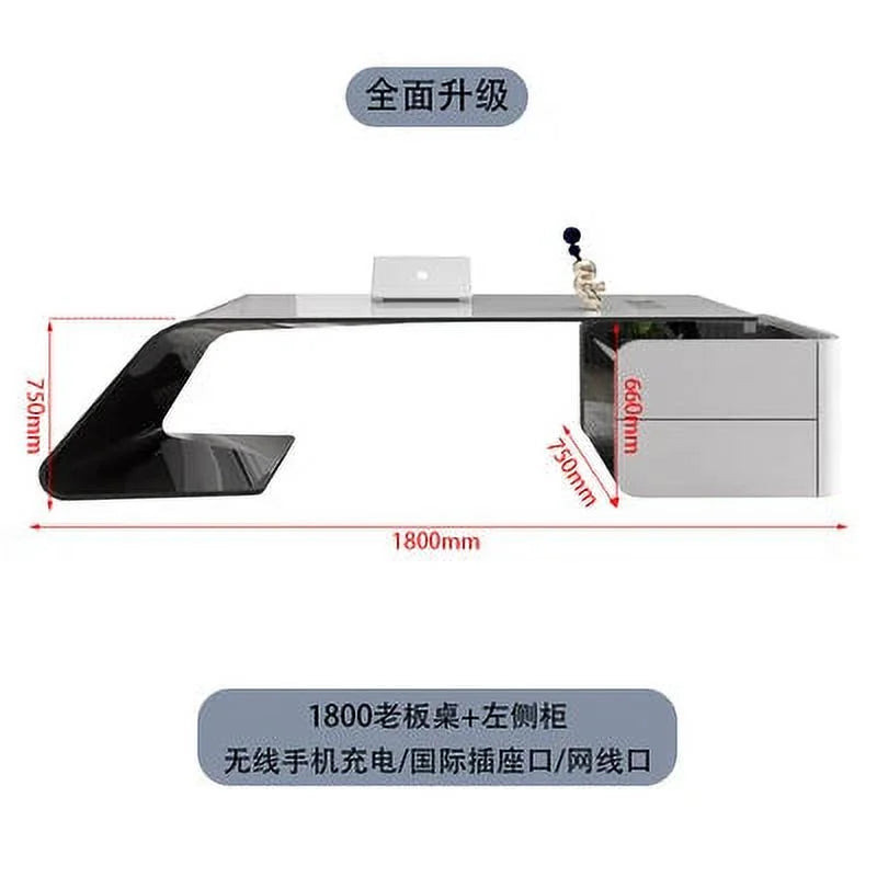 Executive Office Desk with Laptop Stand G449