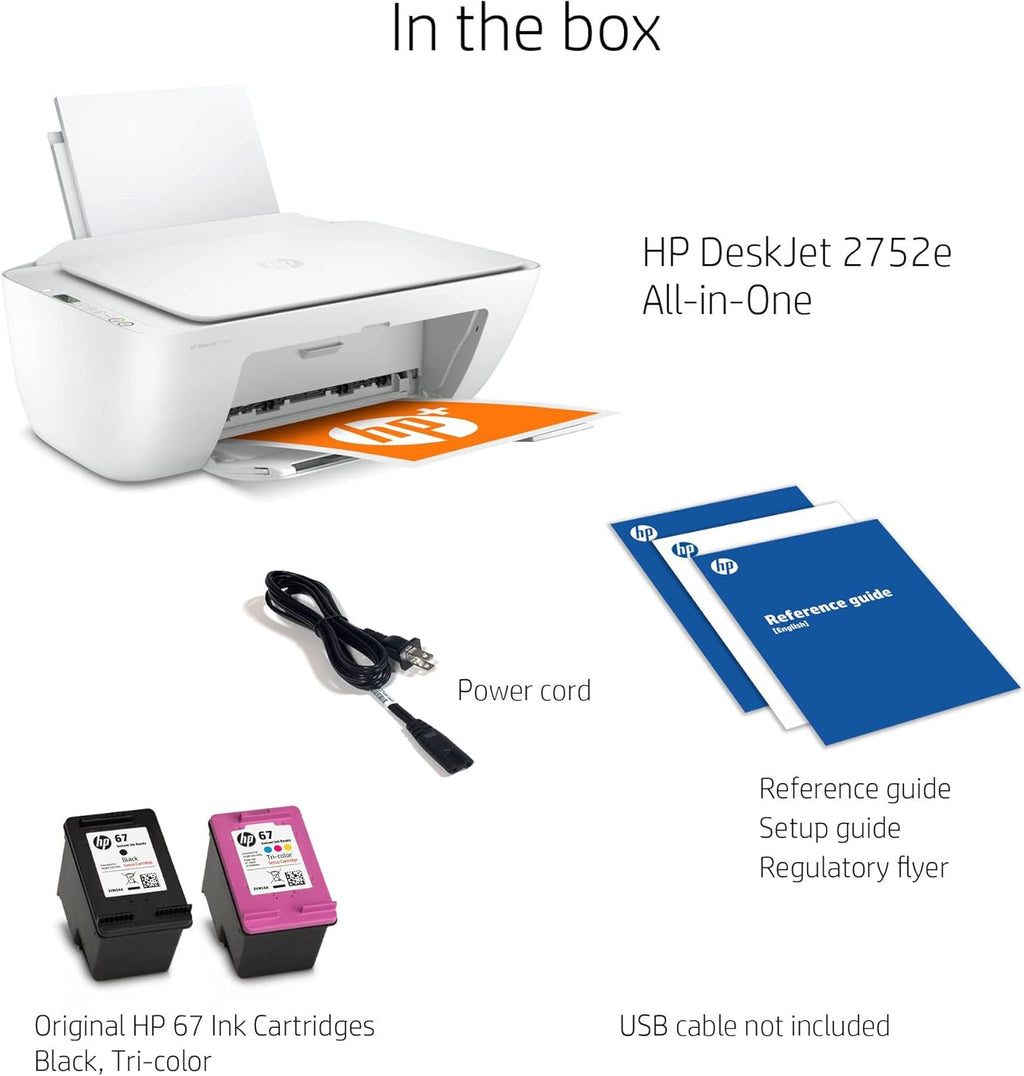 White Wireless All-in-One Color Inkjet Printer S84216