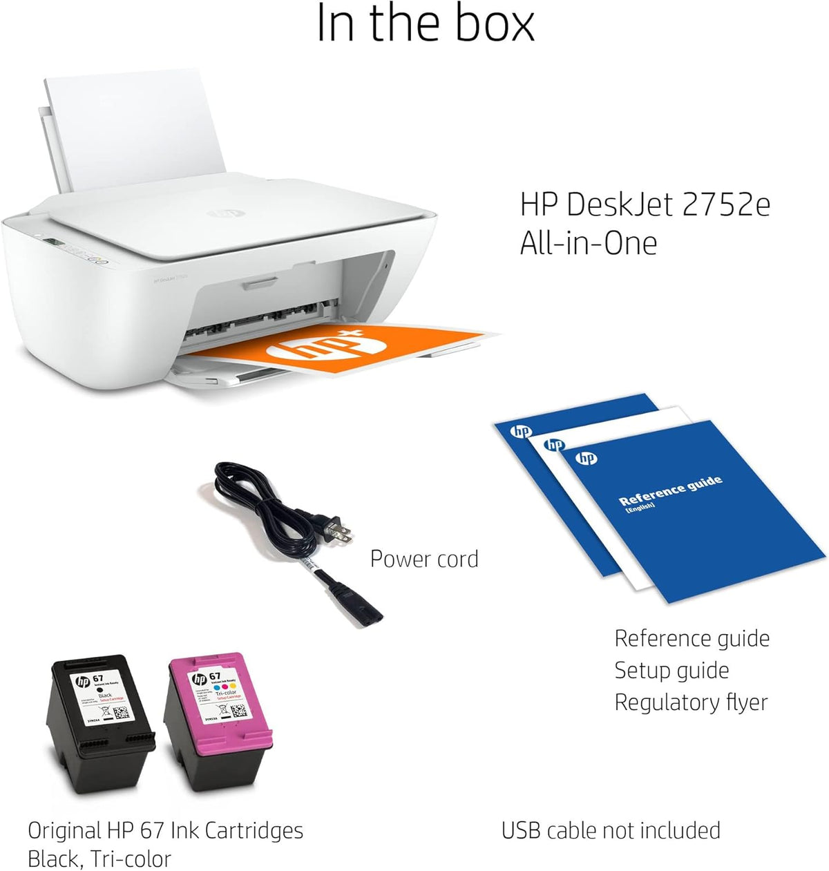 White Wireless All-in-One Color Inkjet Printer S84216