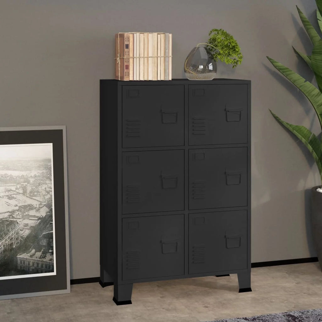 Industrial 6 Door Metal Storage Cabinet G7931