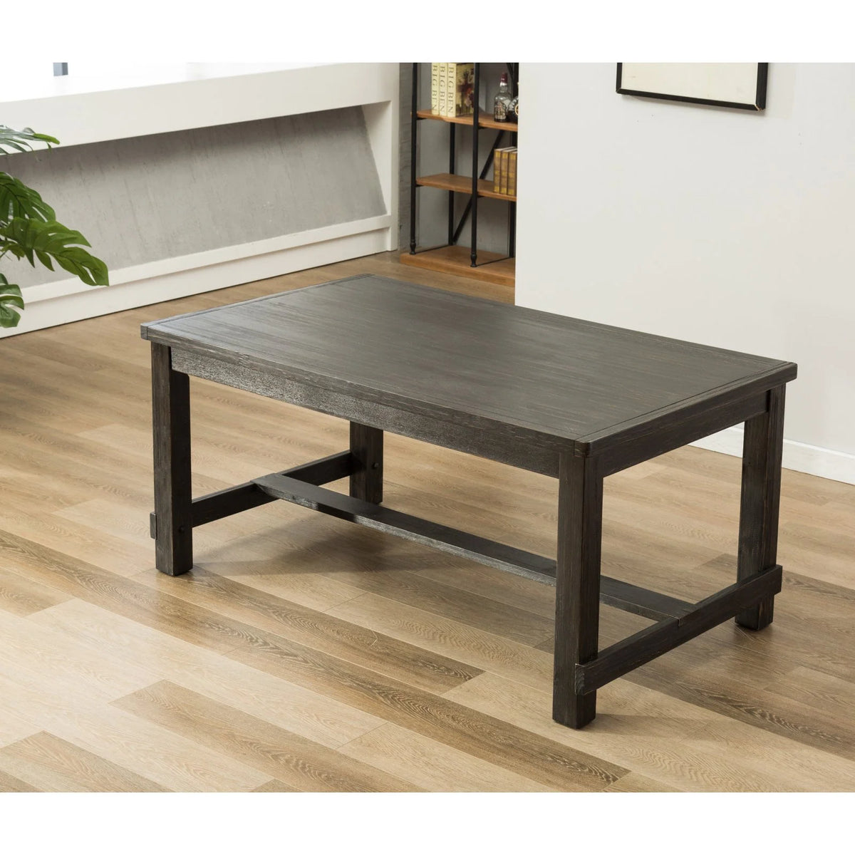 64 in. Rectangular Wooden Dining Table G25723