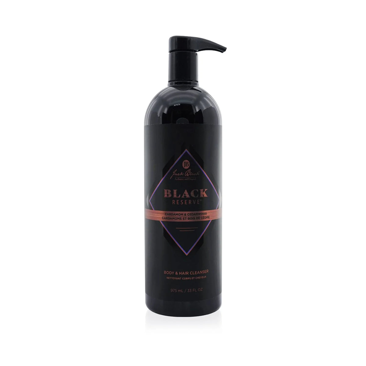 Black Body & Hair Cleanser with Cardamom & Cedarwood 975ml B473