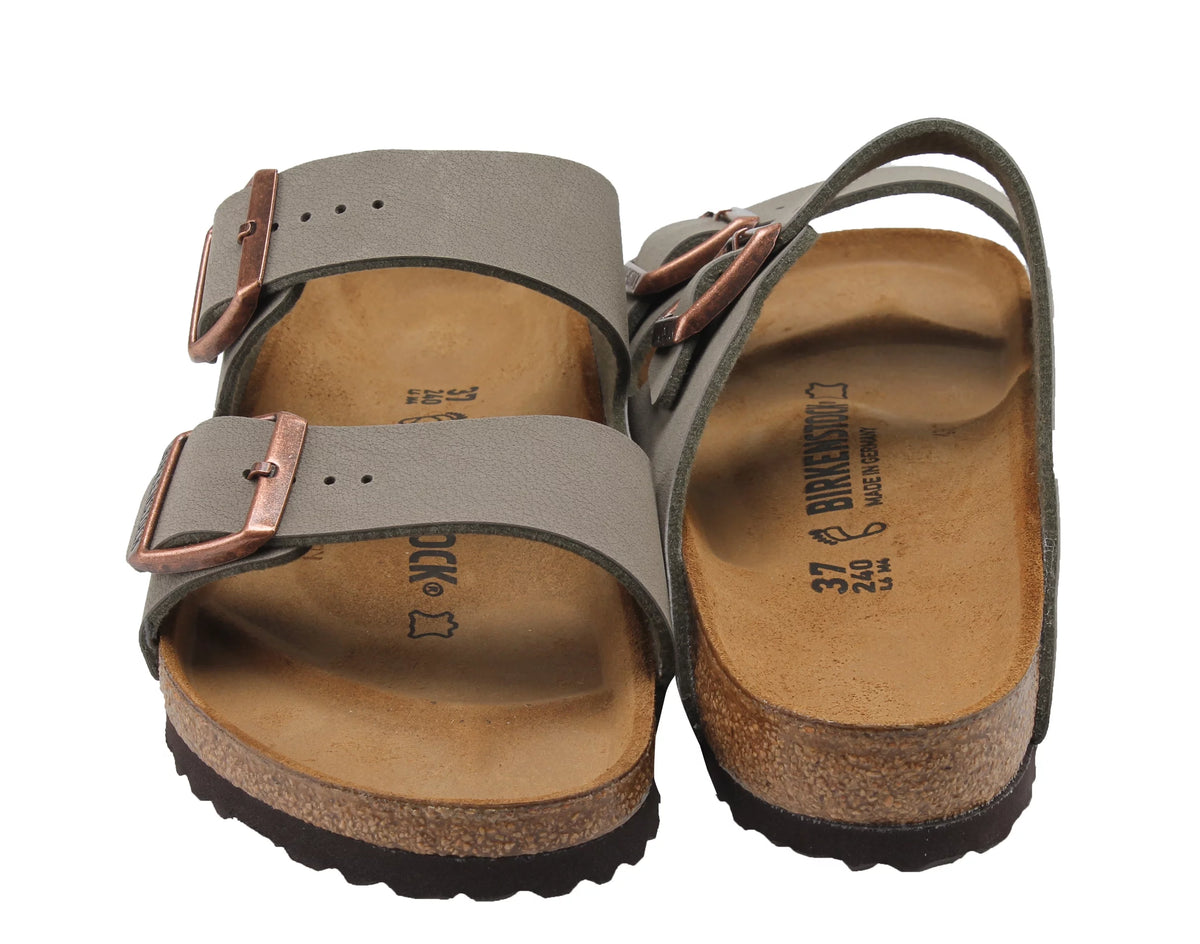 Two-strap Buckle Slide Footbed Sandal I602