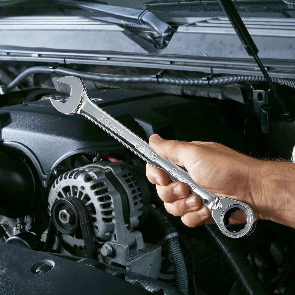 6-Piece Reversible Metric Ratcheting Combination Wrench Set Z6728