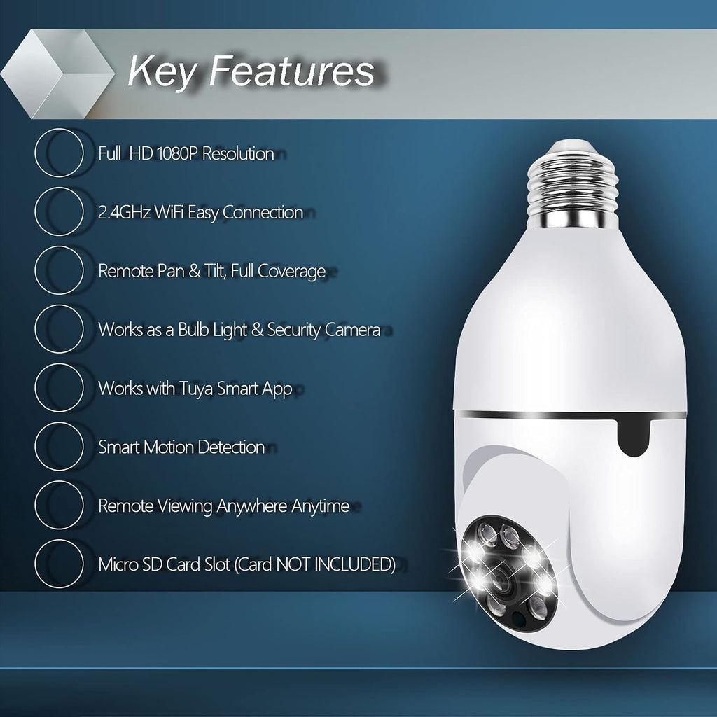 Wireless Wi-Fi Security Camera with Motion Detection and Night Vision N1147